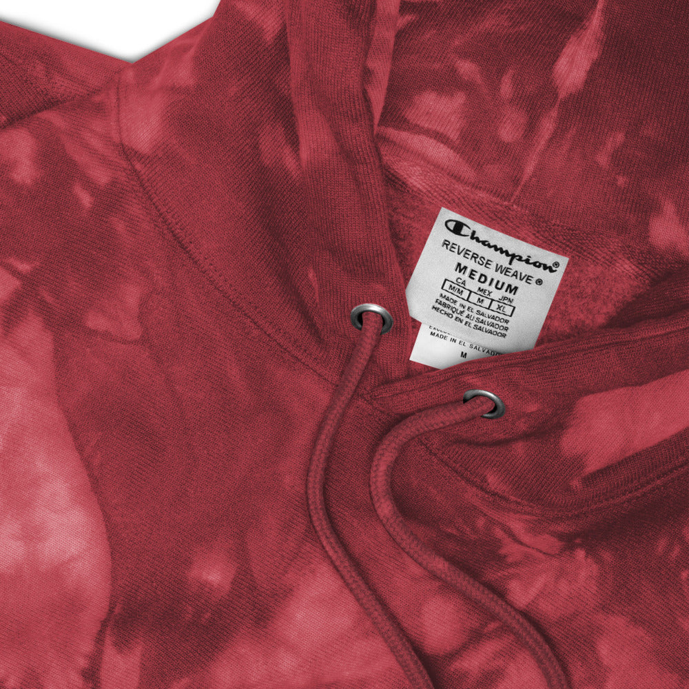 TIE-DYE CHE$T LOGO HOODIE